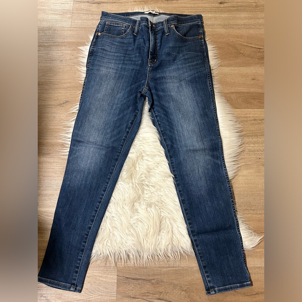 Madewell 10 Inch High Rise Skinny Jeans